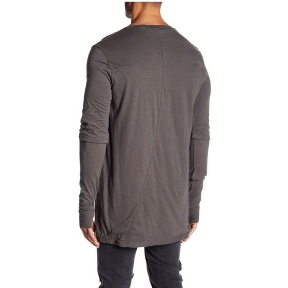 🎁 HIP AND BONE City Layered Crew Neck Tee - Picture 2 of 5